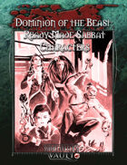 Dominion of the Beast - Ready Made Sabbat Characters