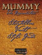 Mummy: The Resurrection Storytellers Vault Style Guide
